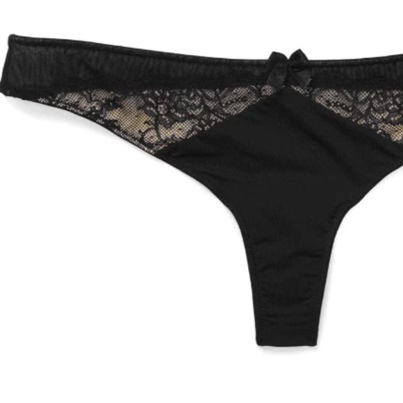 Nylon High Hip Thong Bikini Underwear Panty - Picture 4 of 10